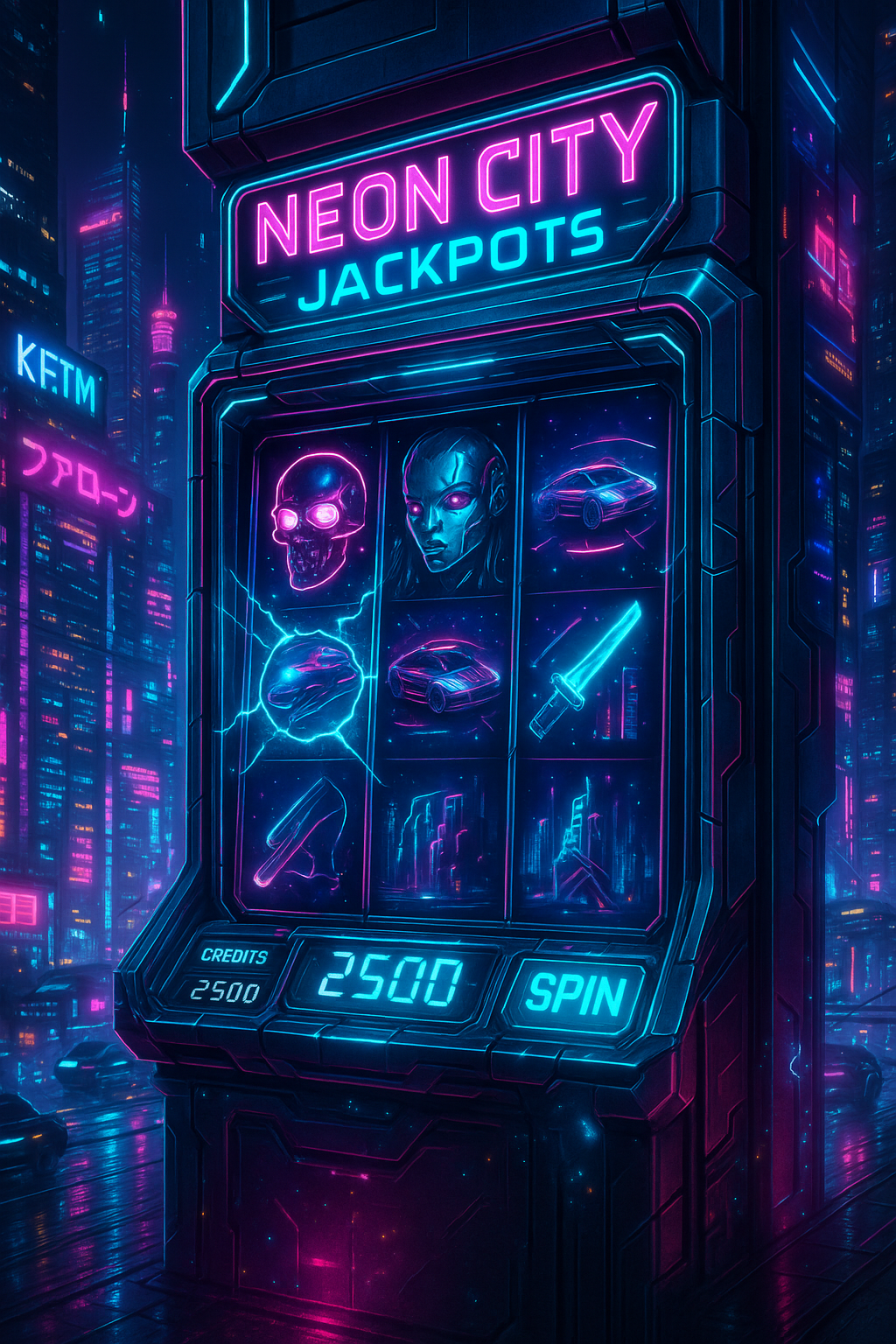 Neon City Jackpots